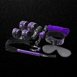 LL 9 Pce Bondage Kit Purple