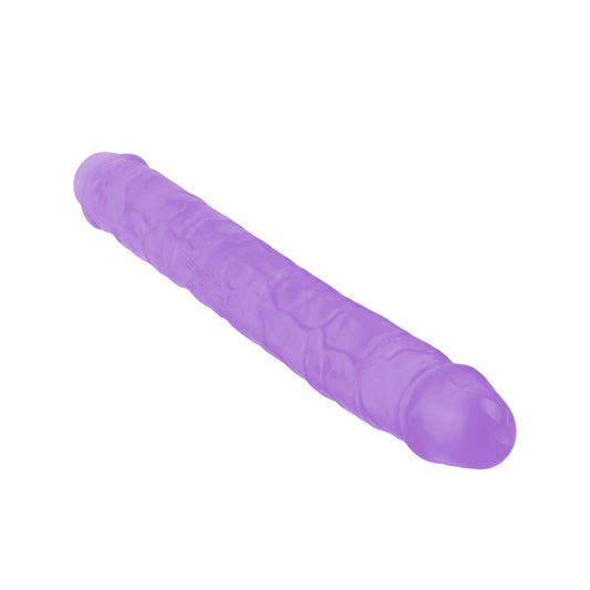 Mr Rude 12-Inch Double-Ended Dildo - Purple