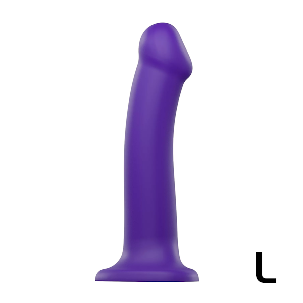 Dual Density Strap On Purple L