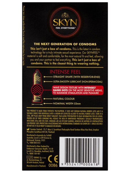 Skyn Intense Feel 10