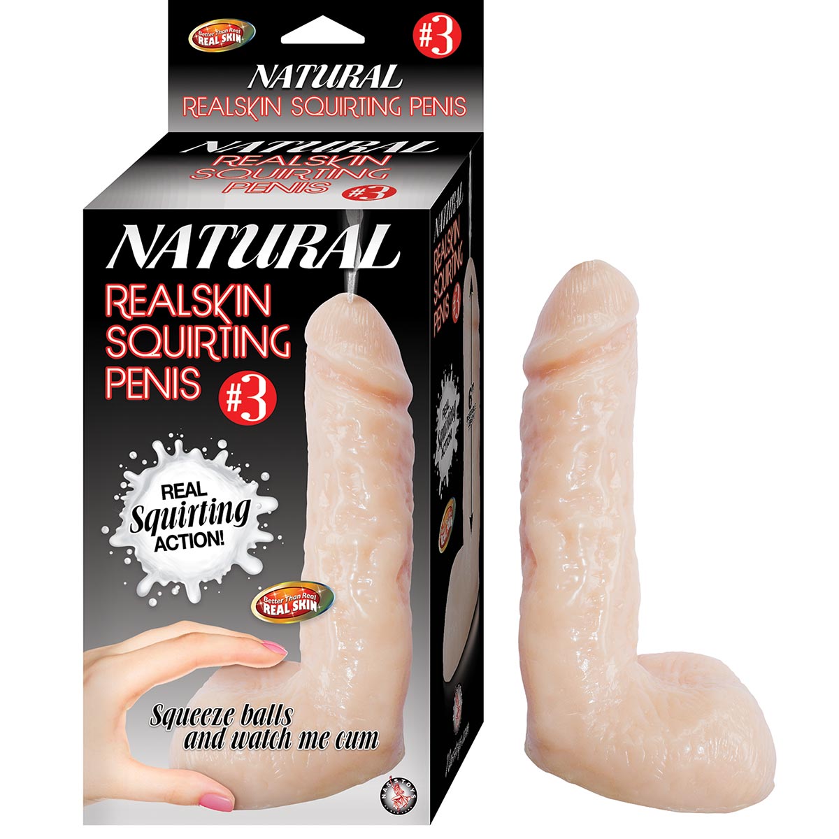 NT Realskin Squirt Penis Flh