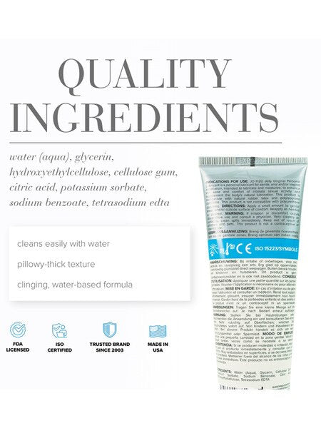 JO H2O Jelly Lube 120ml