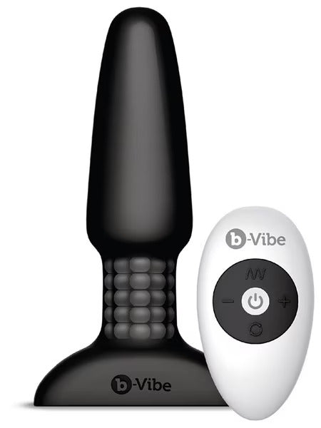 bVibe Rimming Plug Black