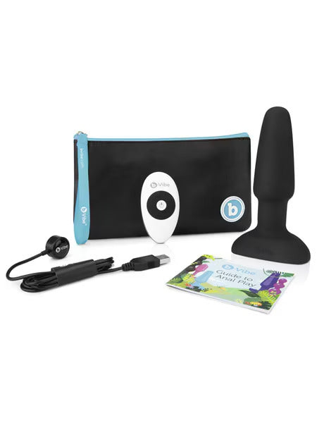 bVibe Rimming Plug Black