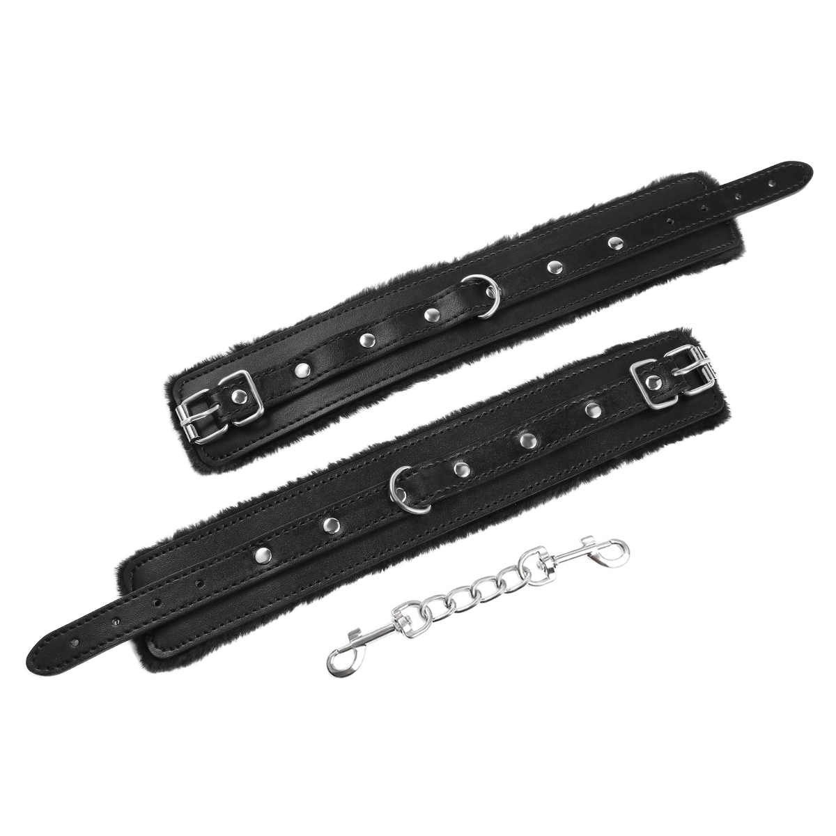 VN Velvet Ankle Cuffs 1009 Blk