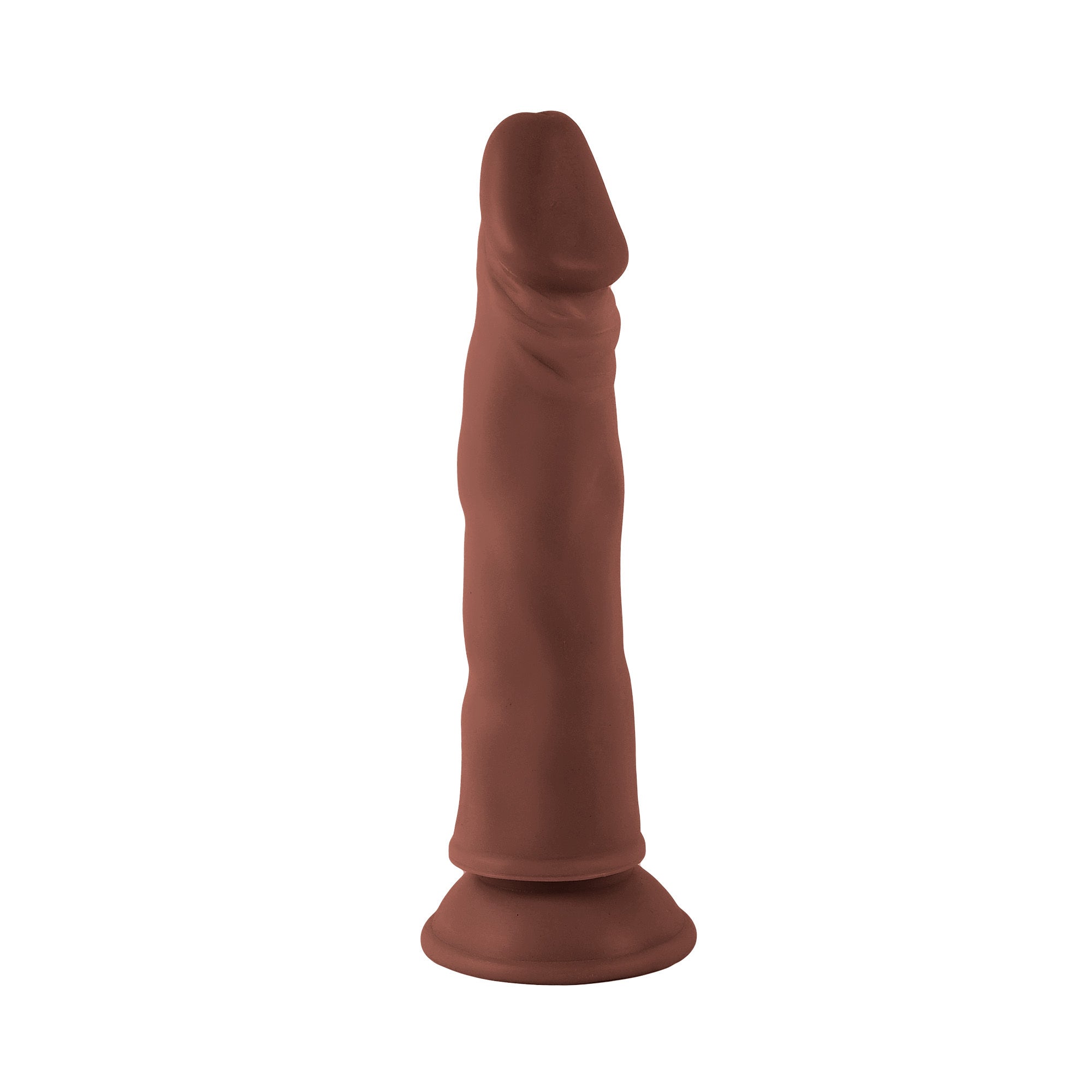 Mr Rude 8.9-Inch Realistic Dildo - Brown