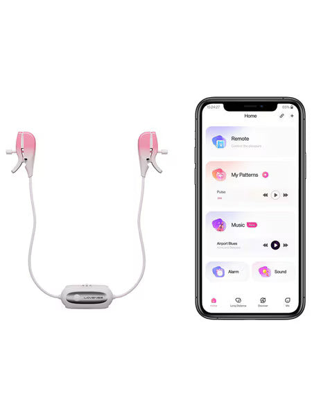 LOVENSE Gemini Nipple Clamps