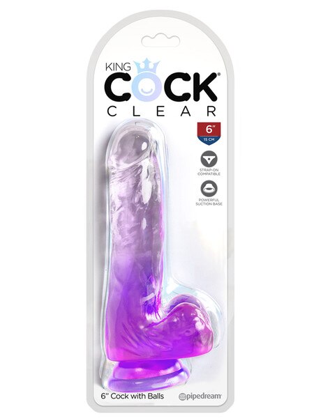 REALROCK Clear 6'' Purple