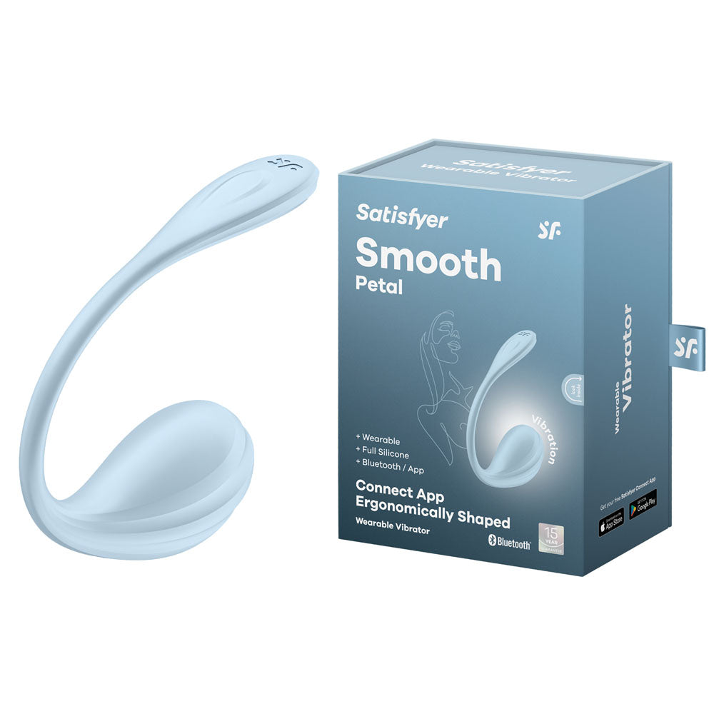 Satisfyer Smooth Petal L/Blue