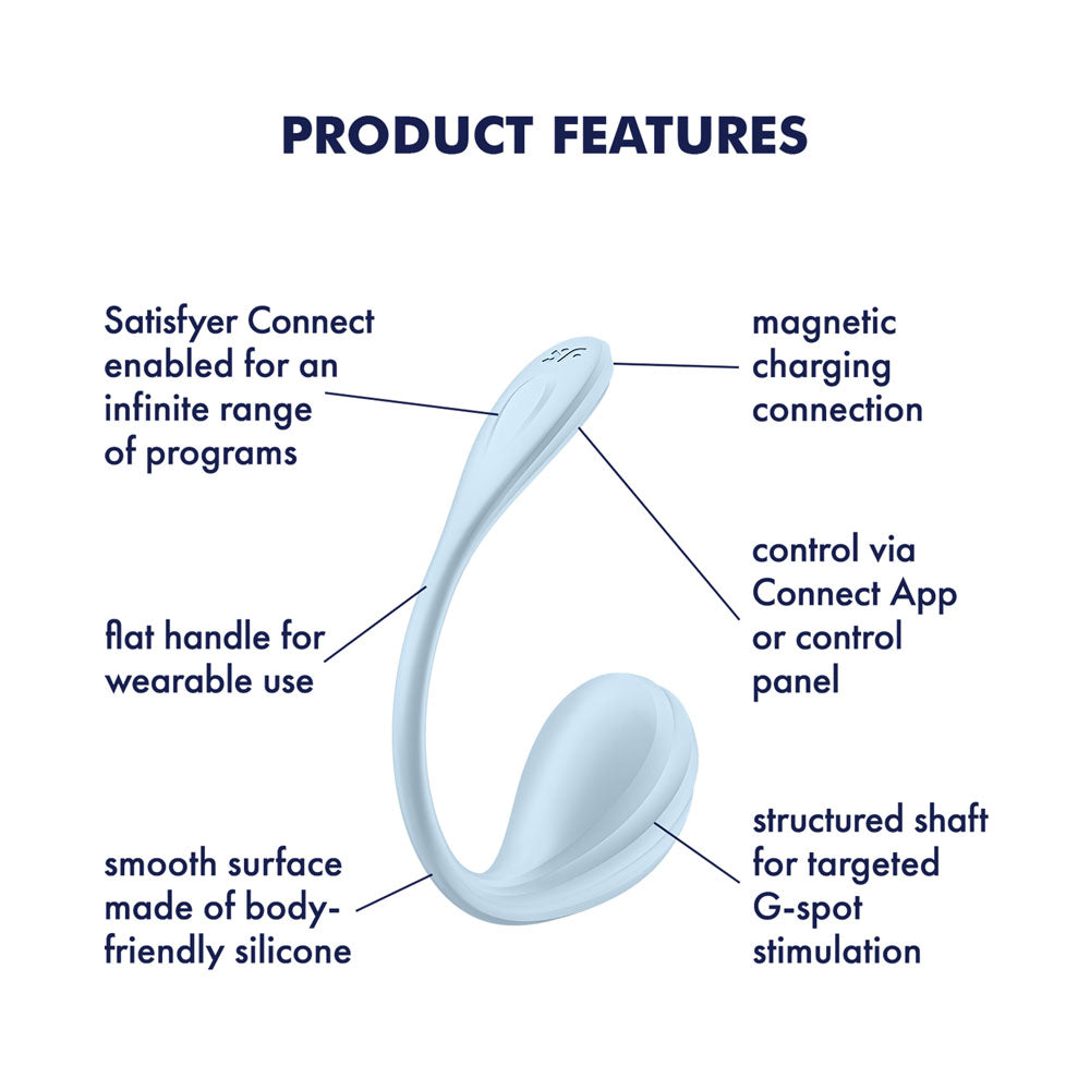 Satisfyer Smooth Petal L/Blue