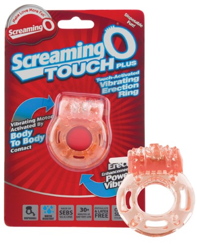 ScreamingO Touch+ vibrating ring