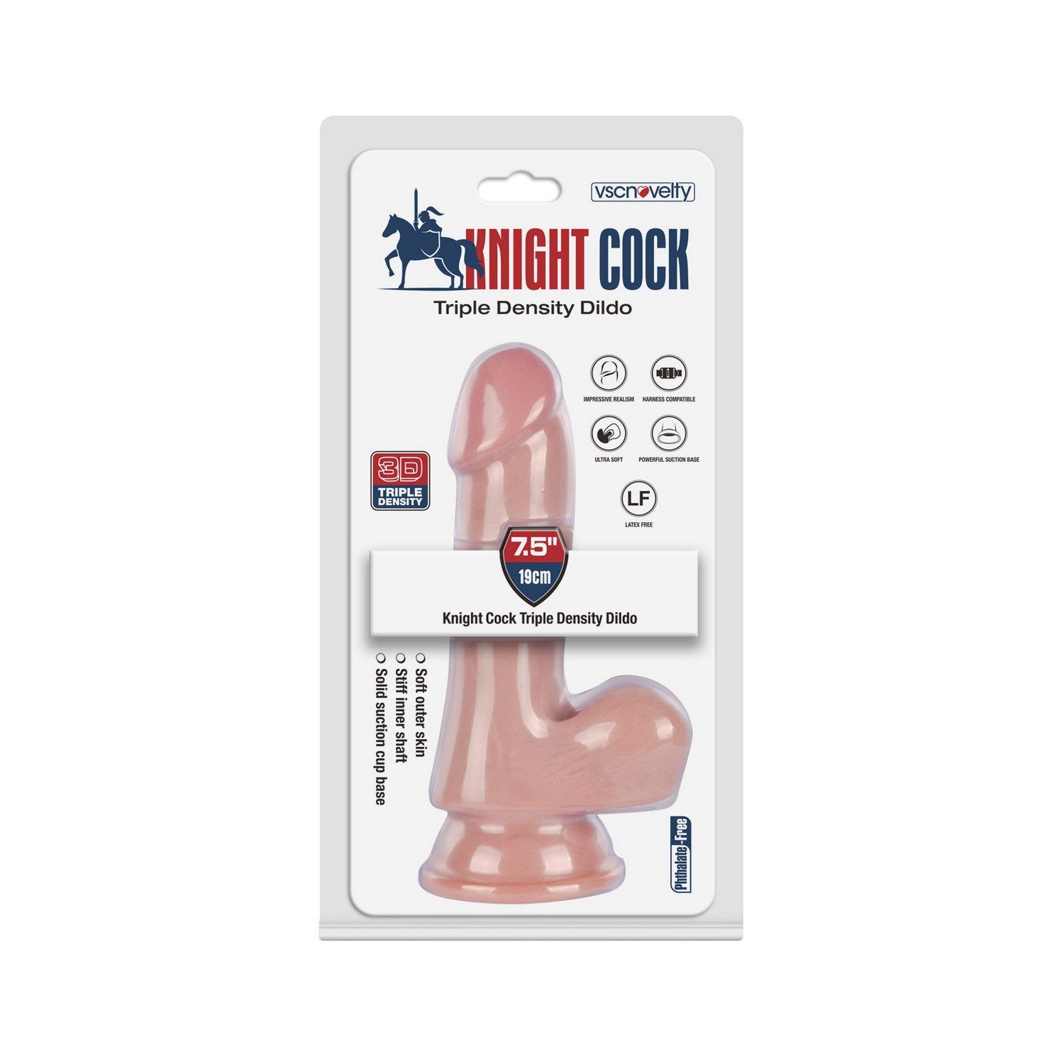 VSC Knight 7.5-Inch Realistic Dildo
