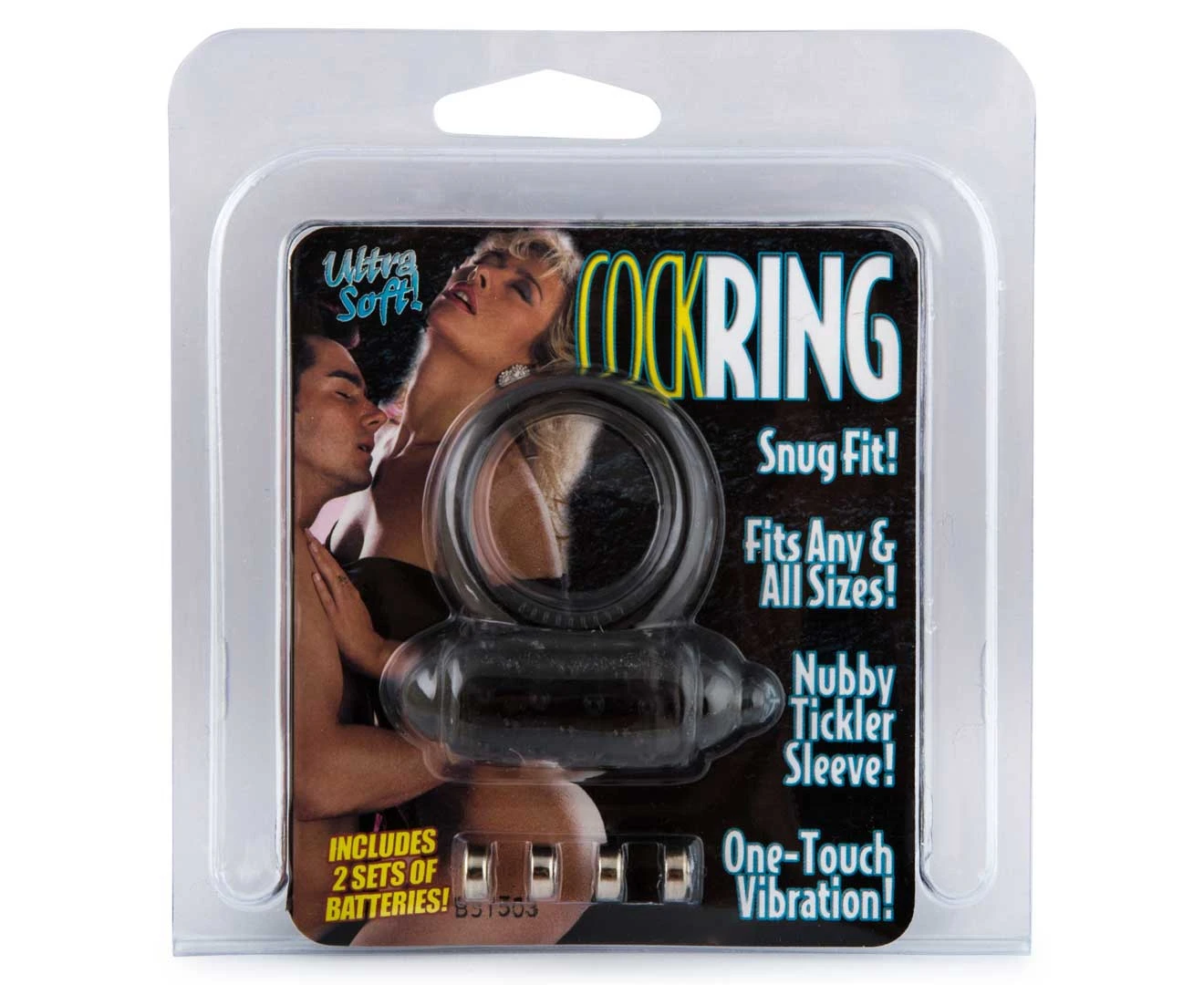 SC UltraSoft Cockring Blk