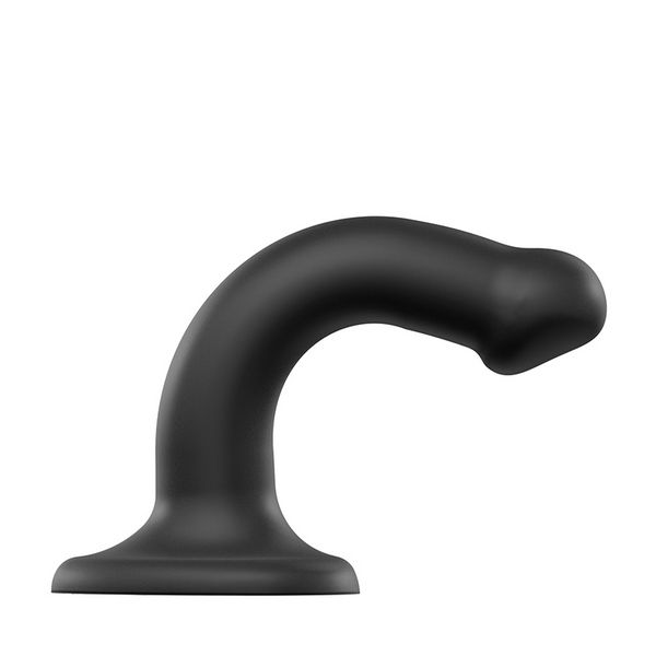 StrapOnMe Dual Density Dildo Black - S