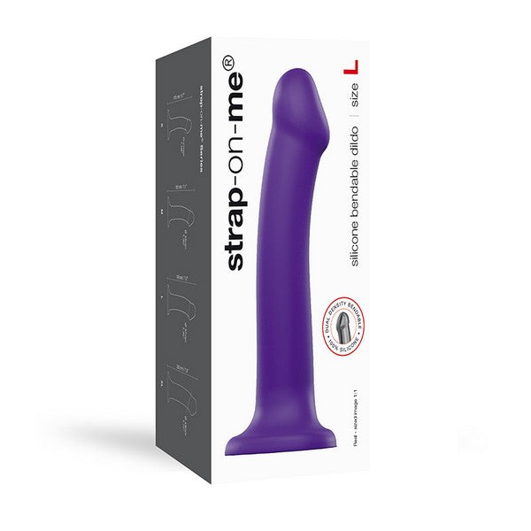 Dual Density Strap On Purple L