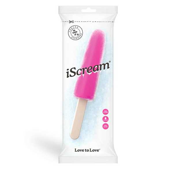 iScream shaped Dildo Pink