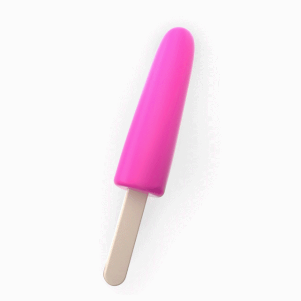 iScream shaped Dildo Pink