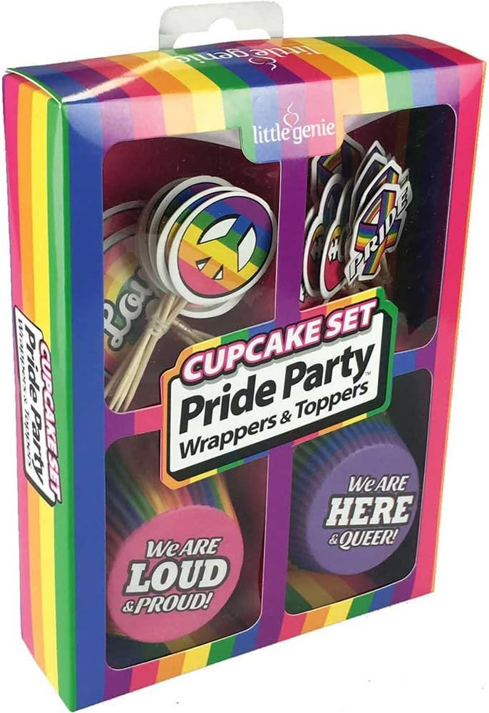 LG Pride Cupcake Toppers