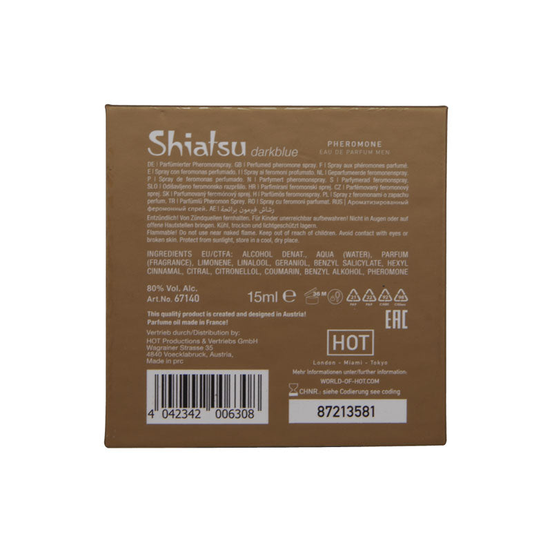 SHIATSU Pheromone  MEN Dark Bl