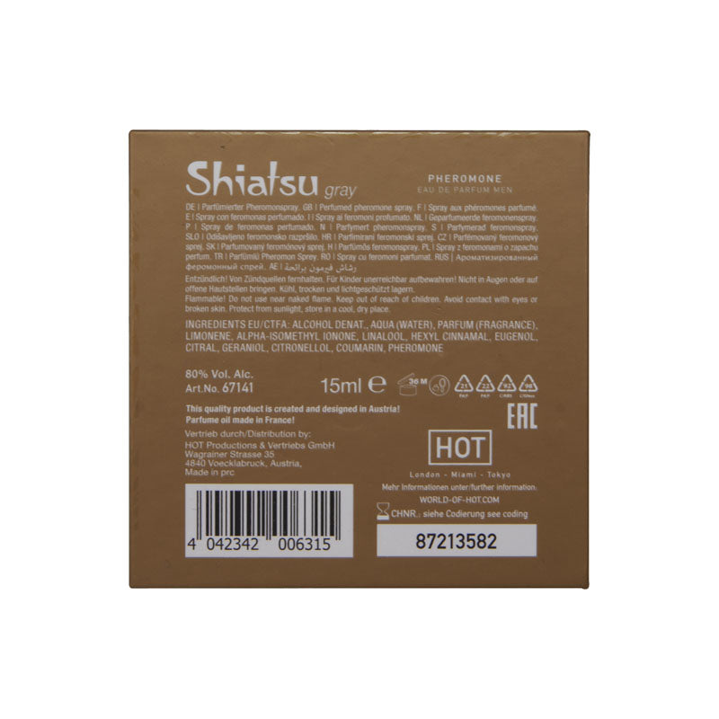 SHIATSU Pheromone  MEN Grey