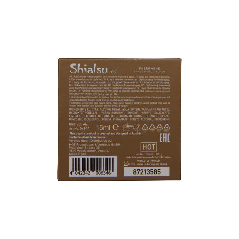 SHIATSU Pheromone Women RED