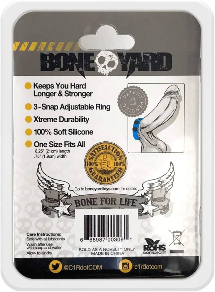 Boneyard 3 Snap Ring Blue