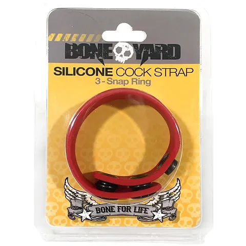 Boneyard 3 Snap Ring Red