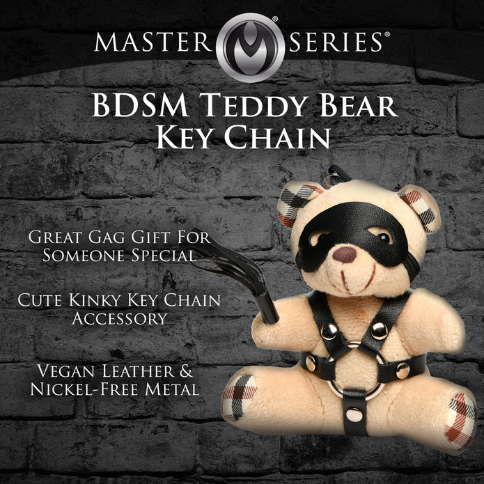 MS BDSM Bear Keychain