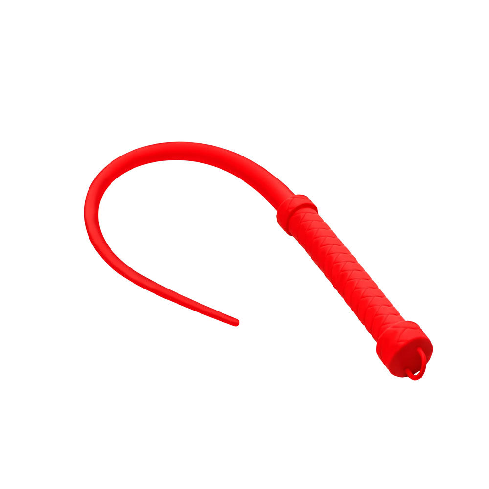 MS Silicone Viper Tail Red