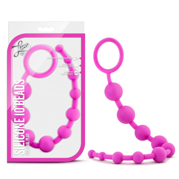 LUXE Anal Beads Fuschia