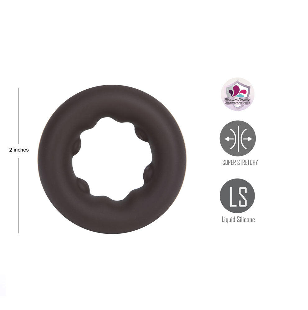 Maia Gunner C-Ring - Chocolate