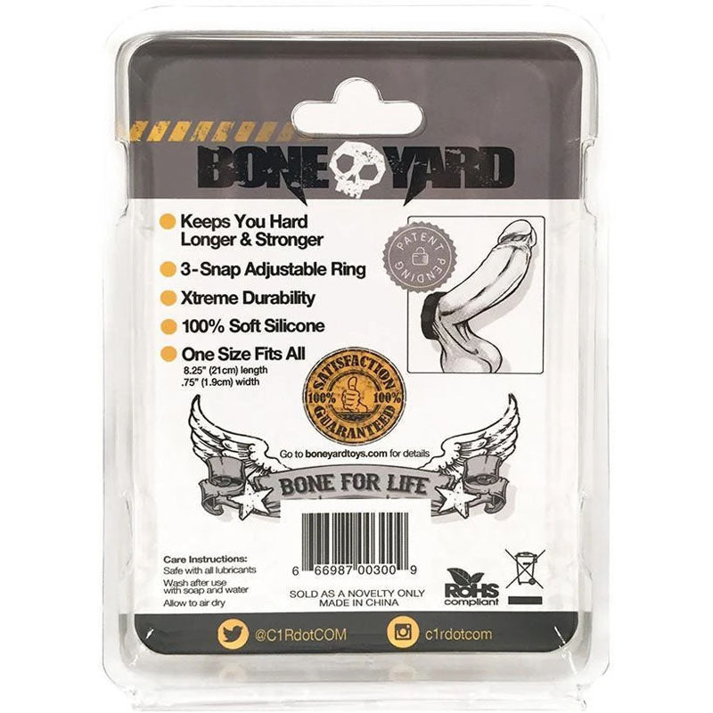 Boneyard 3 Snap Ring Blk