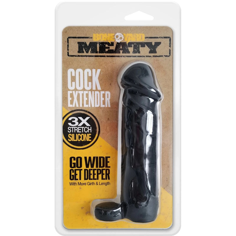 BY Meaty  Cock Extender Blk