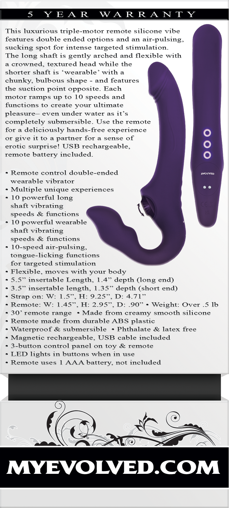 EVOLVED 2 Become 1 Strapless