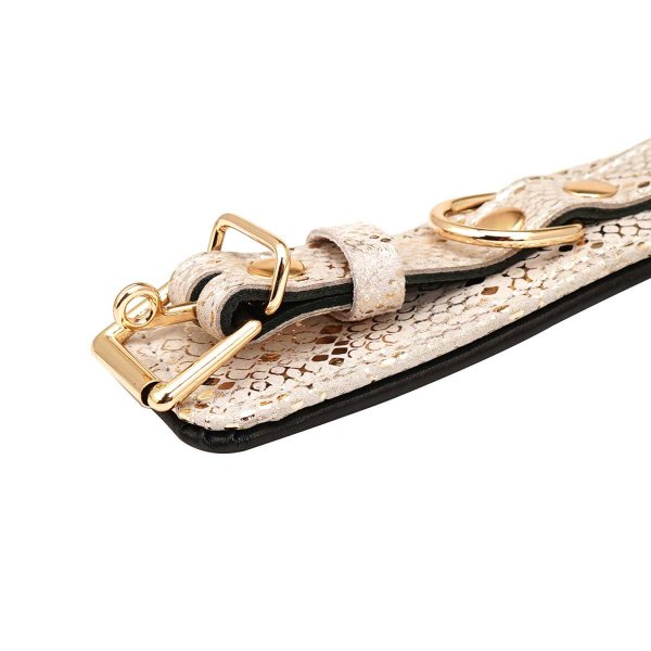 Whitesnake Leather Wrist Cuffs