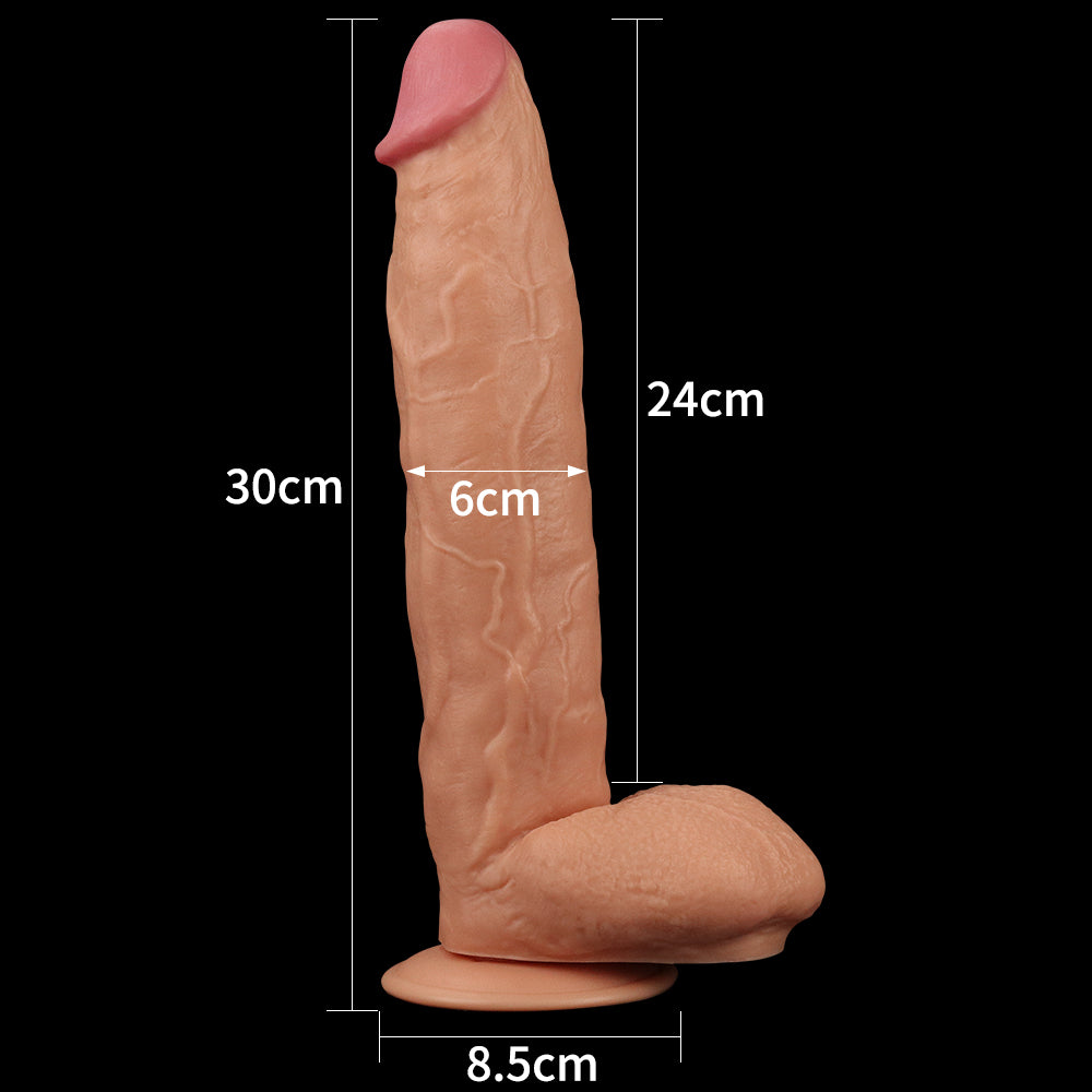 LT King-Sized 11" Dildo - Realistic