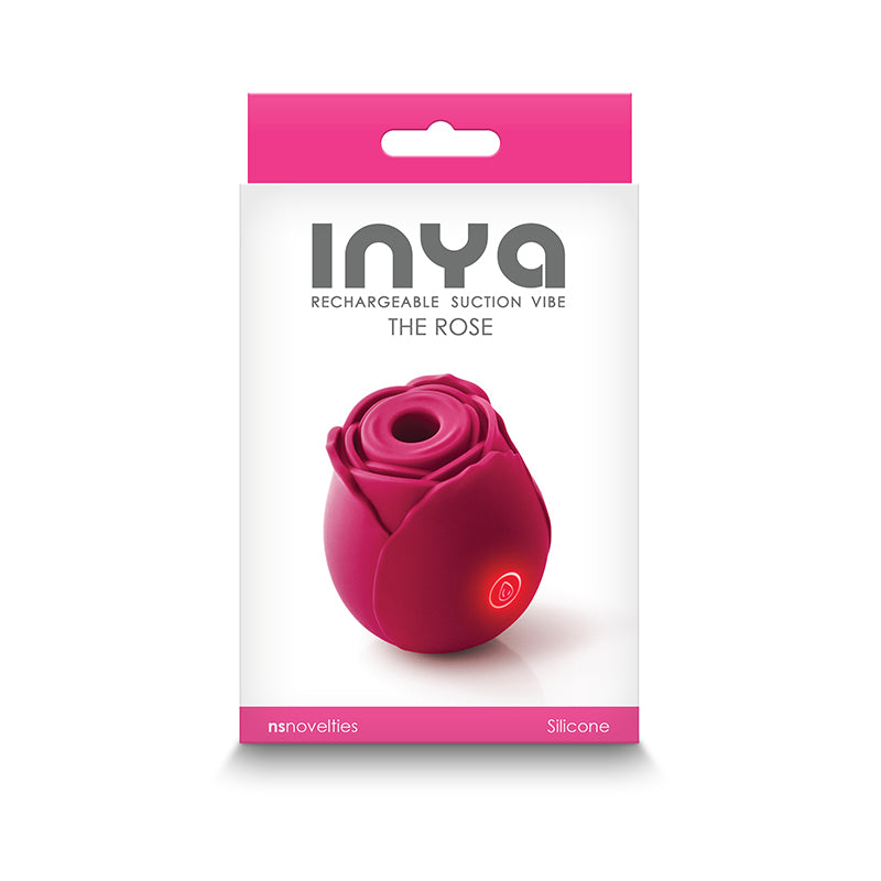 INYA Rose Suction Vibe Red