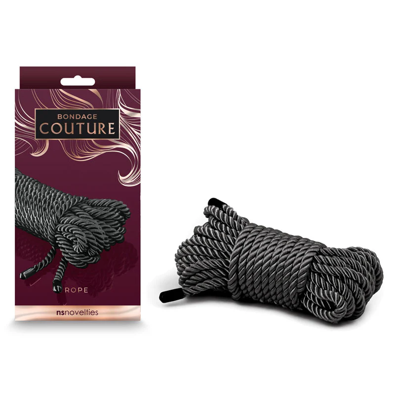 Bondage Couture Rope Black