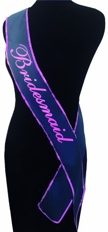 The Bride's Maid Party Sash