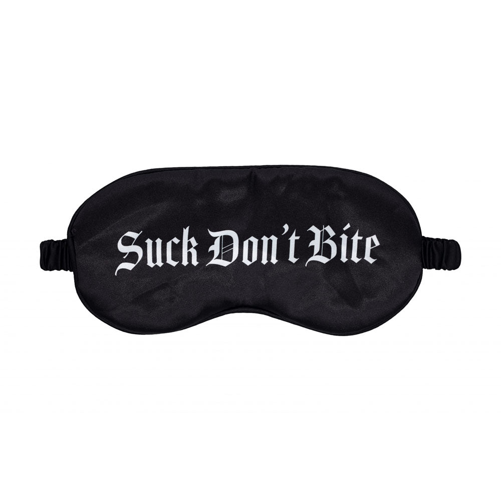 OUCH Satin Mask Suck Don't Bite
