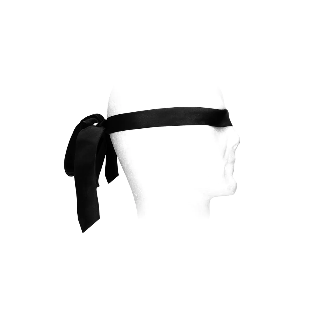 Ouch Satin Bondage Tie Blk