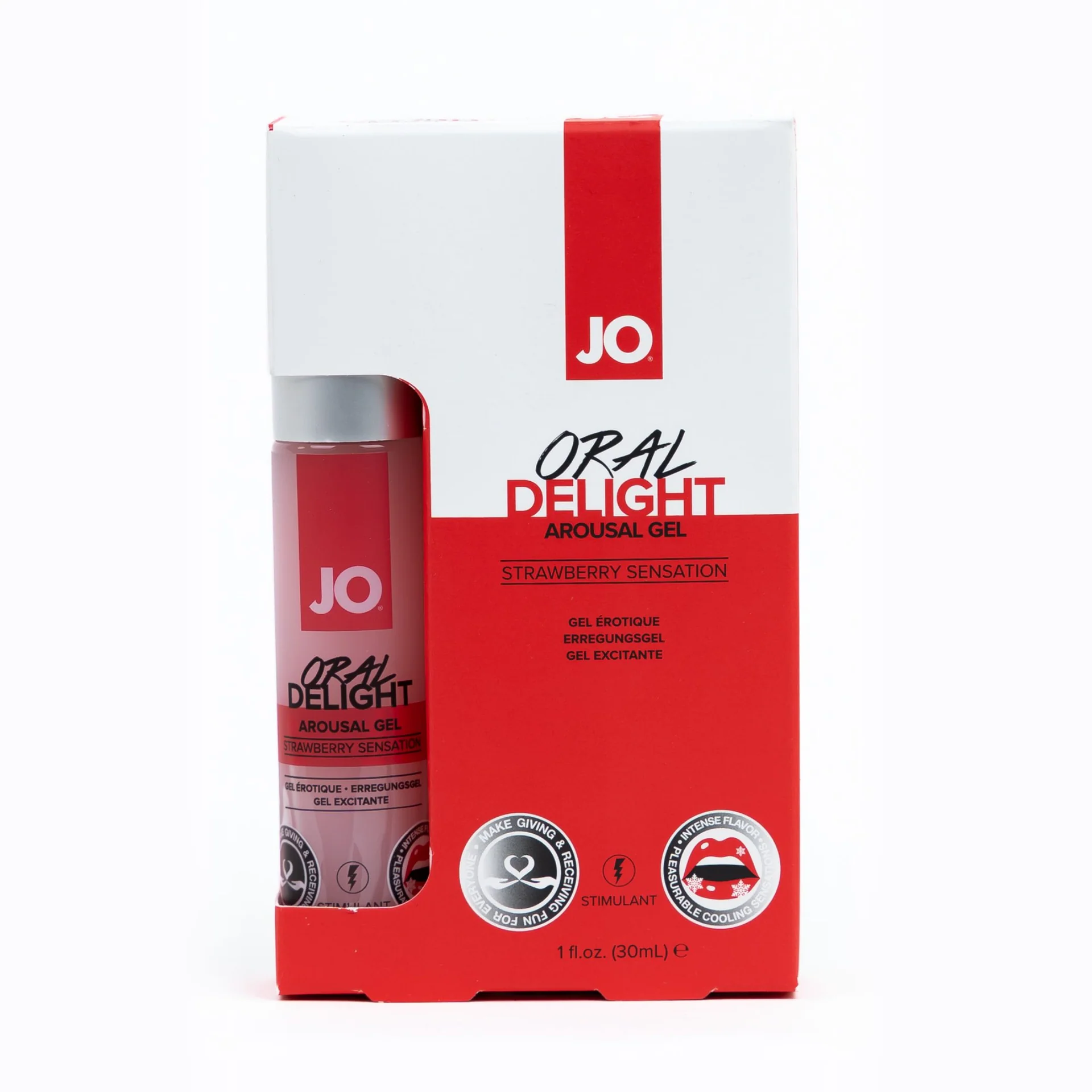JO Oral Delight Strawberry Sen