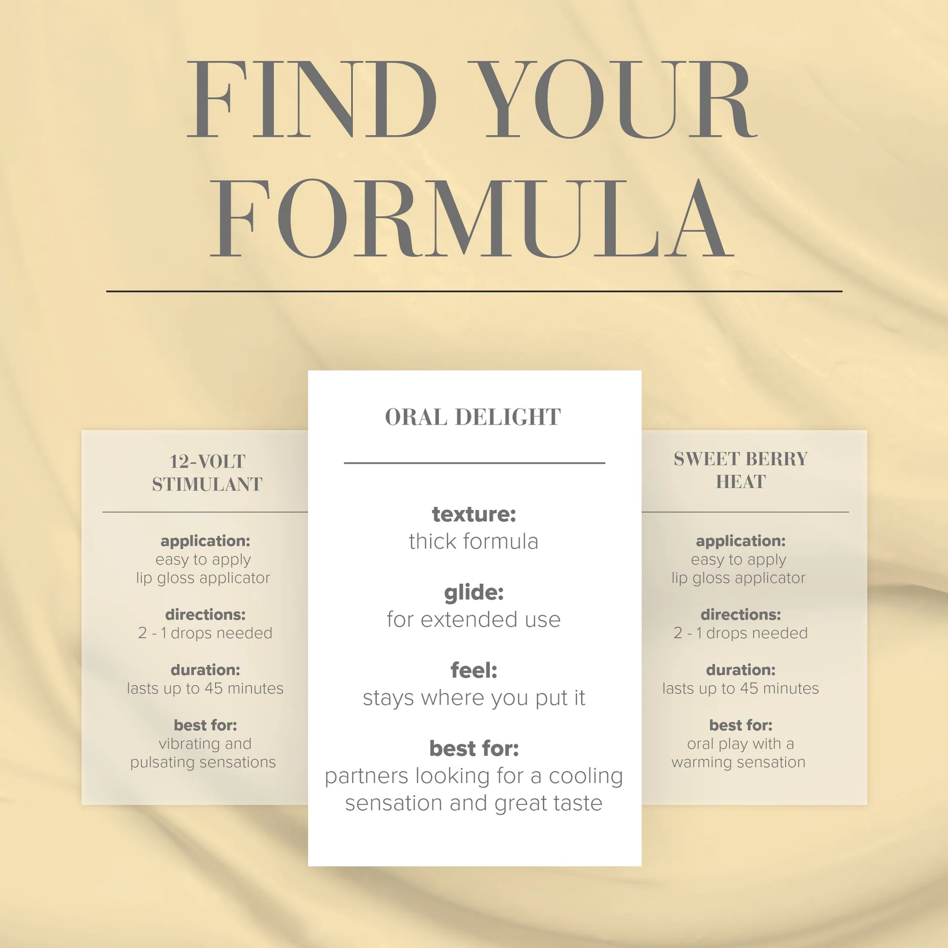 JO Oral Delight Vanilla Thrill