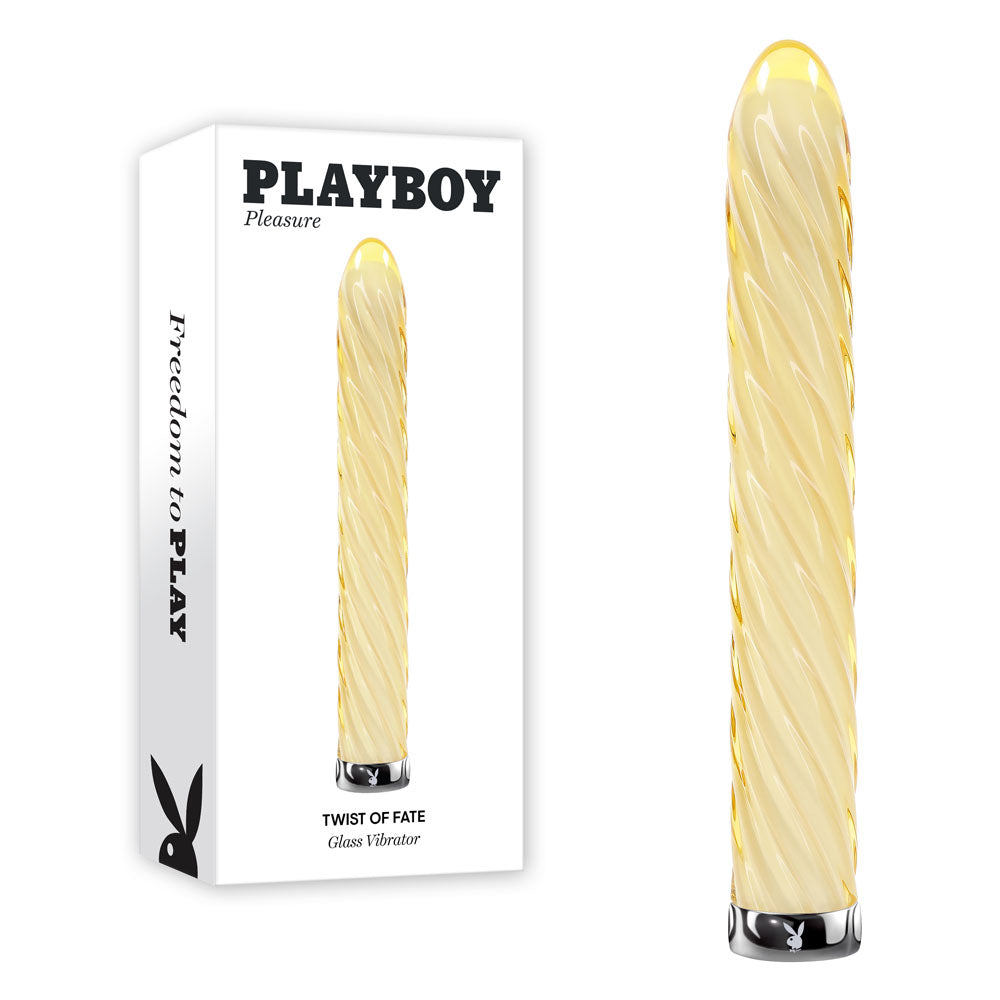 PLAYBOY Twist of Fate Glass