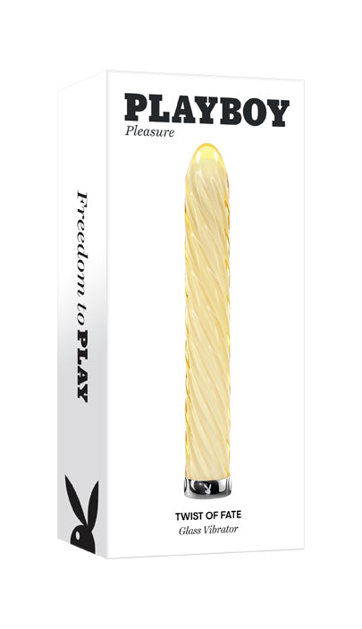 PLAYBOY Twist of Fate Glass