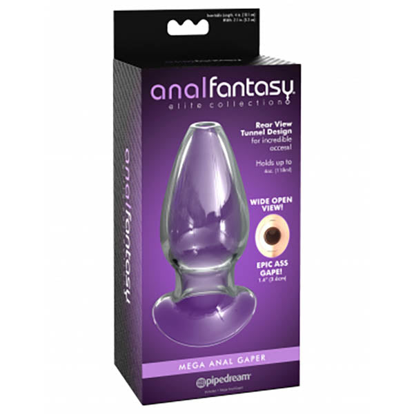 AF Glass Anal Gaper X/L