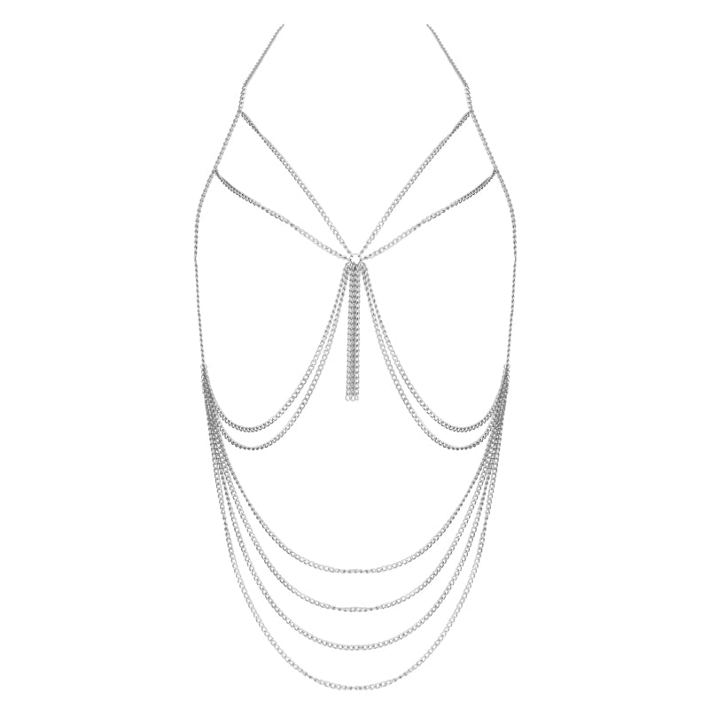 LL PH001SIL Chain Harness Silv