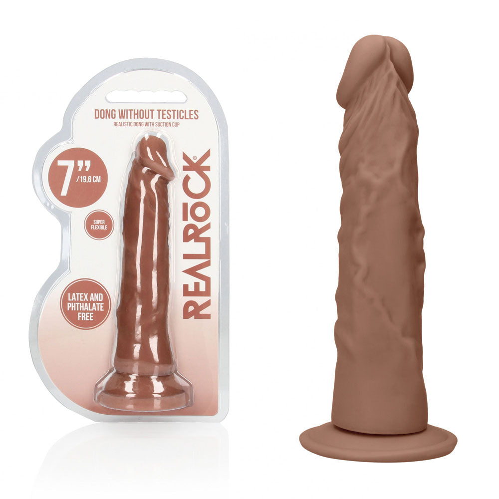 REALROCK 7" Dildo - Tan
