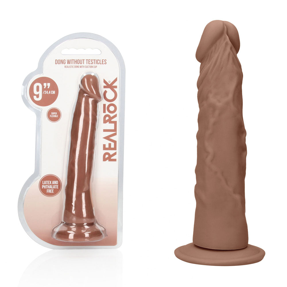 REALROCK 9'' Dildo - Tan
