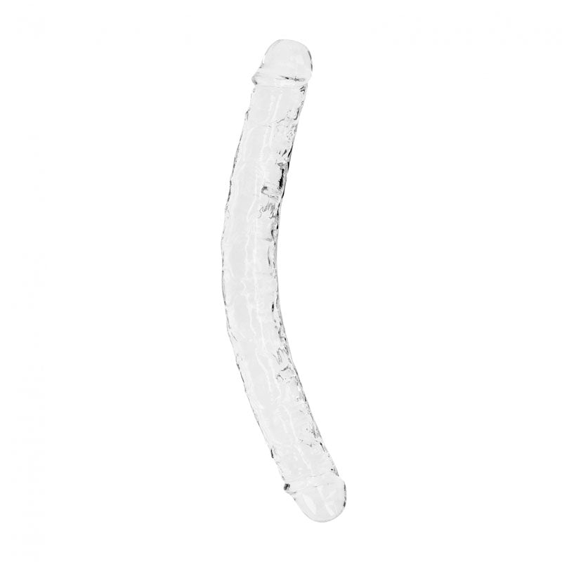 REALROCK 13" Double Dong - Clear
